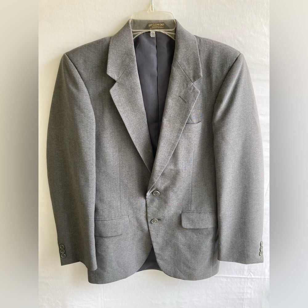 Farah Grey Suit Jacket Blazer Men's 36R Sports Coat